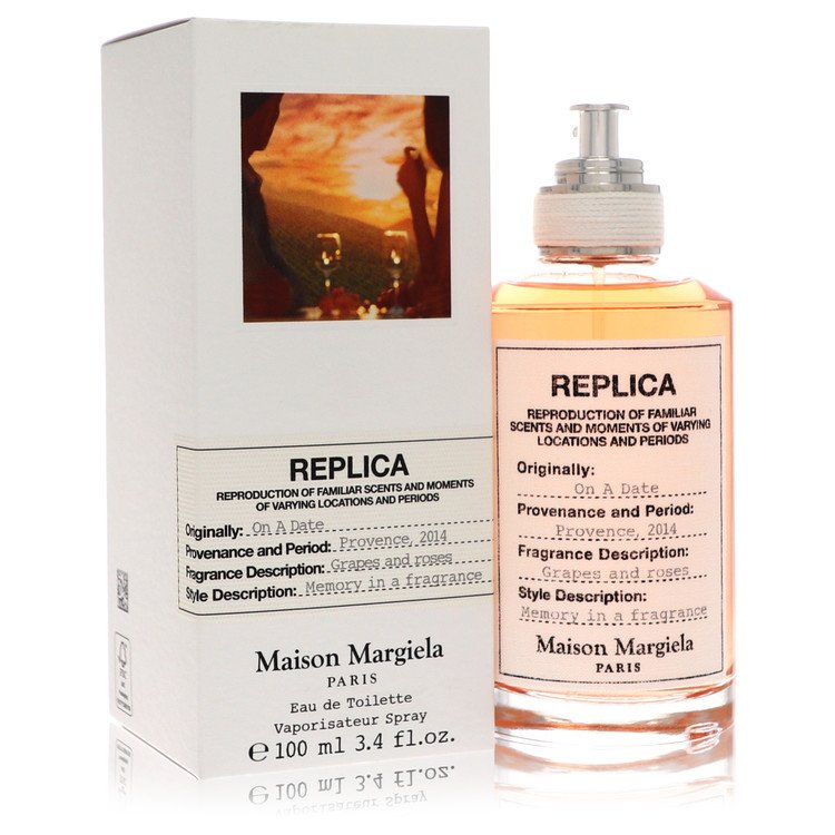 Replica On A Date by Maison Margiela Eau De Toilette Spray (Unisex) 3.4 oz Replica On A Date by Maison Margiela Eau De Toilette Spray (Unisex) 3.4 oz